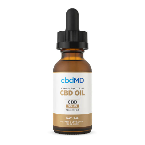cbdMD Broad Spectrum CBD Oil Tincture - 30ml