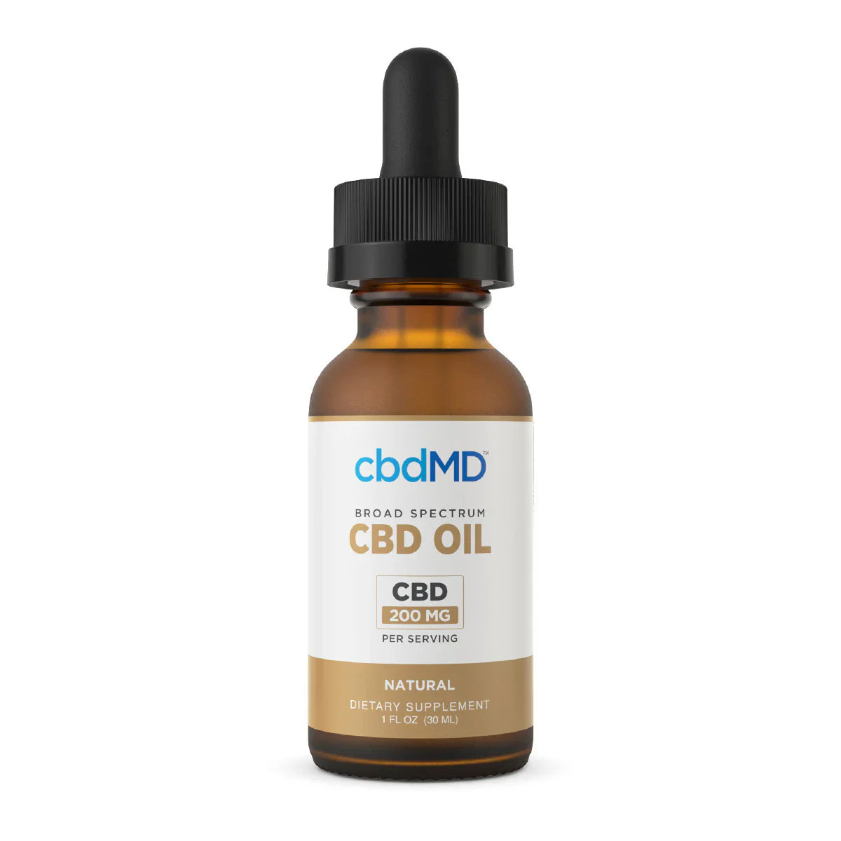 cbdMD Broad Spectrum CBD Oil Tincture - 30ml