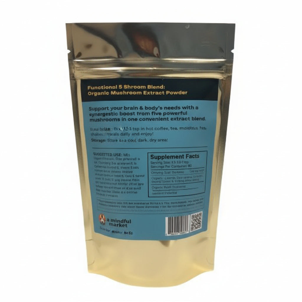 A Mindful Market Functional 5 Shroom Blend