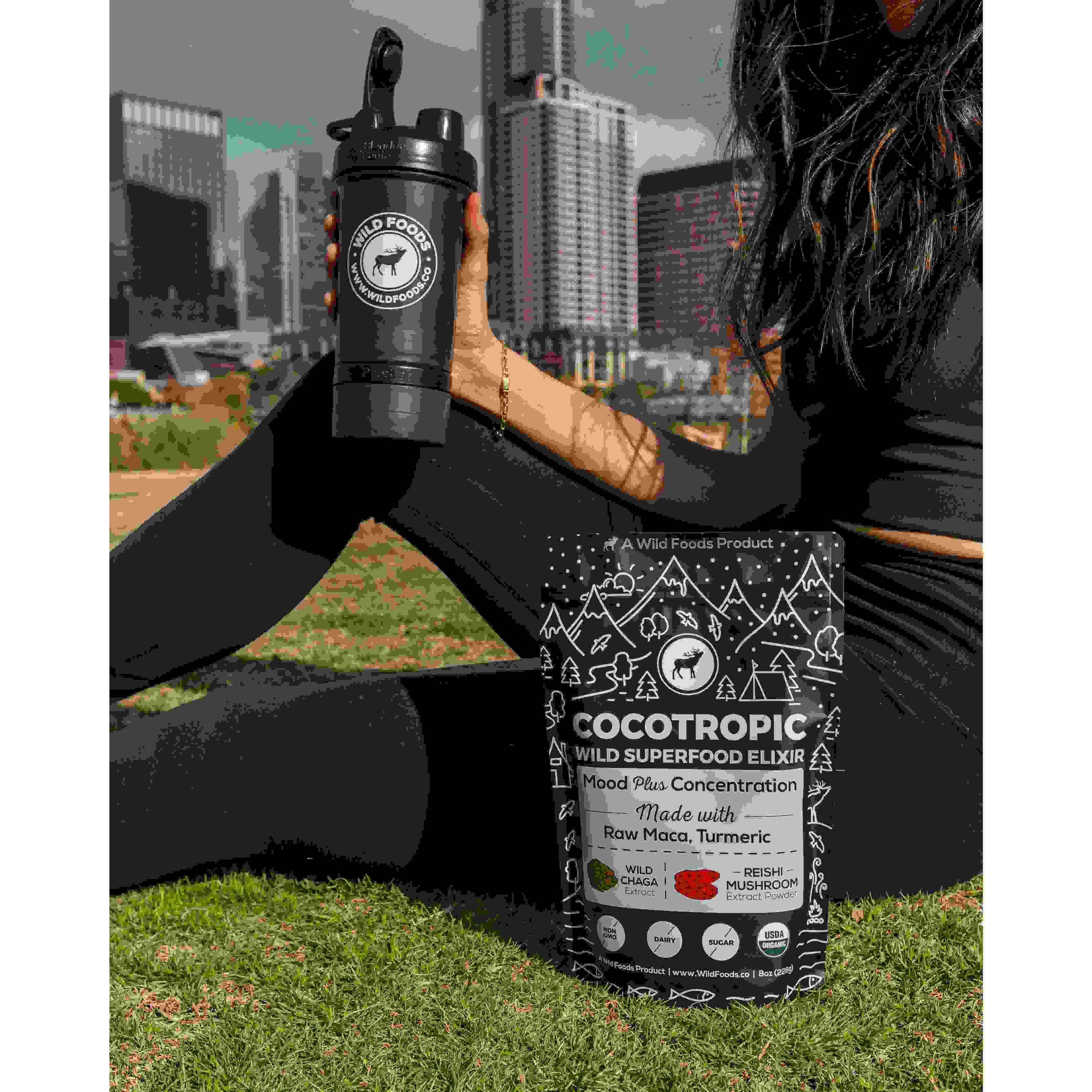 Wild Foods CocoTropic Organic Cocoa Mushroom Mix - 100% Organic