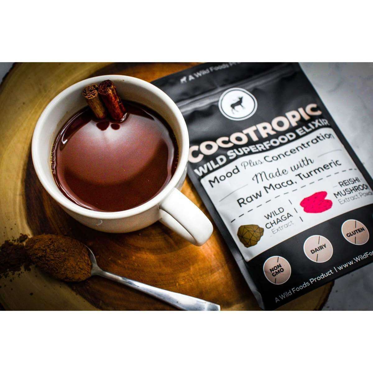 Wild Foods CocoTropic Organic Cocoa Mushroom Mix - 100% Organic